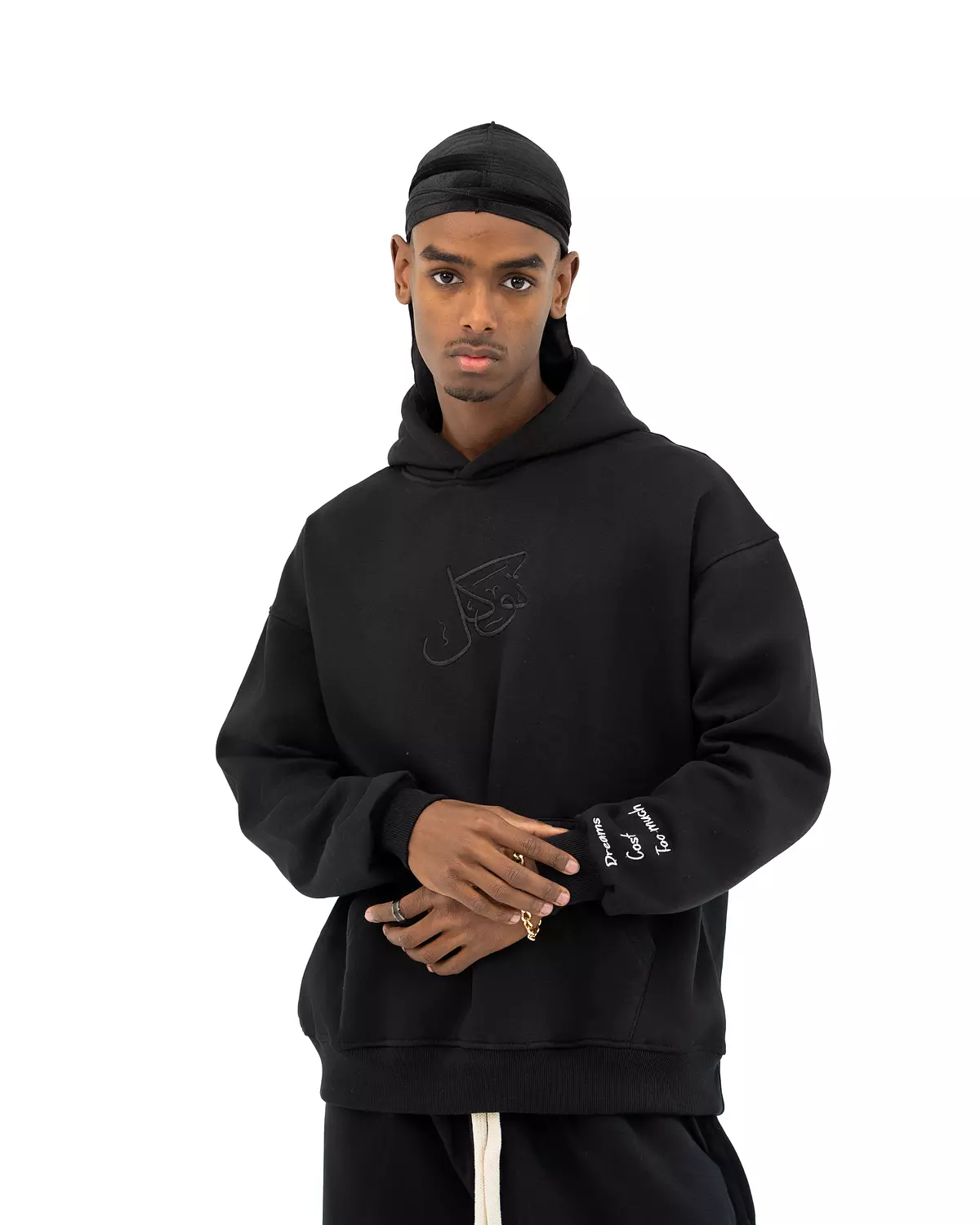 TAWAKKUL Hoodie _ Black image