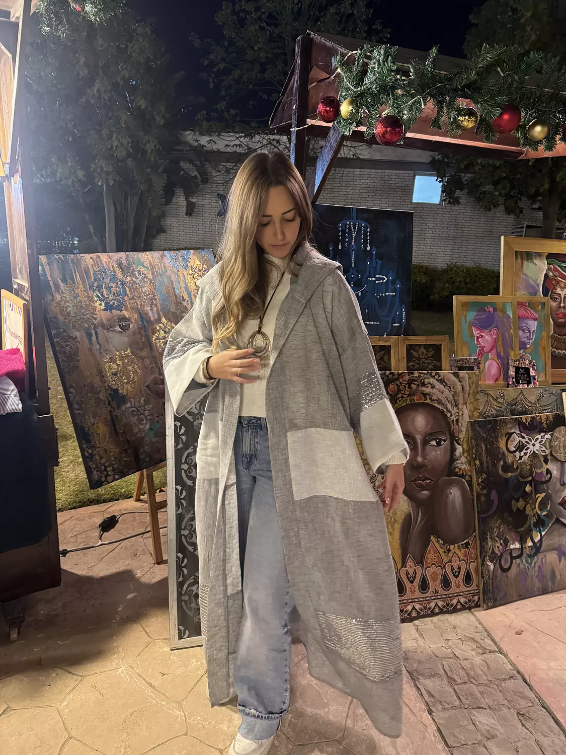 Grey kimono 2