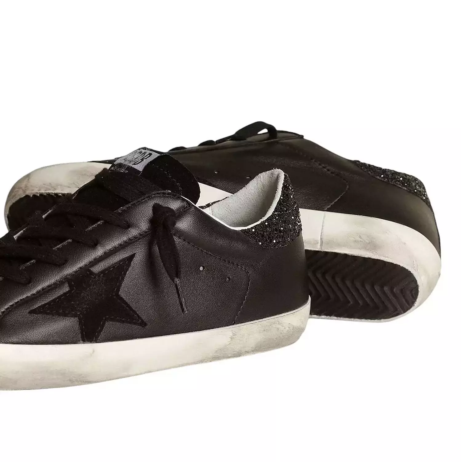 Golden Goose Super Star Black nappa leather upper 3