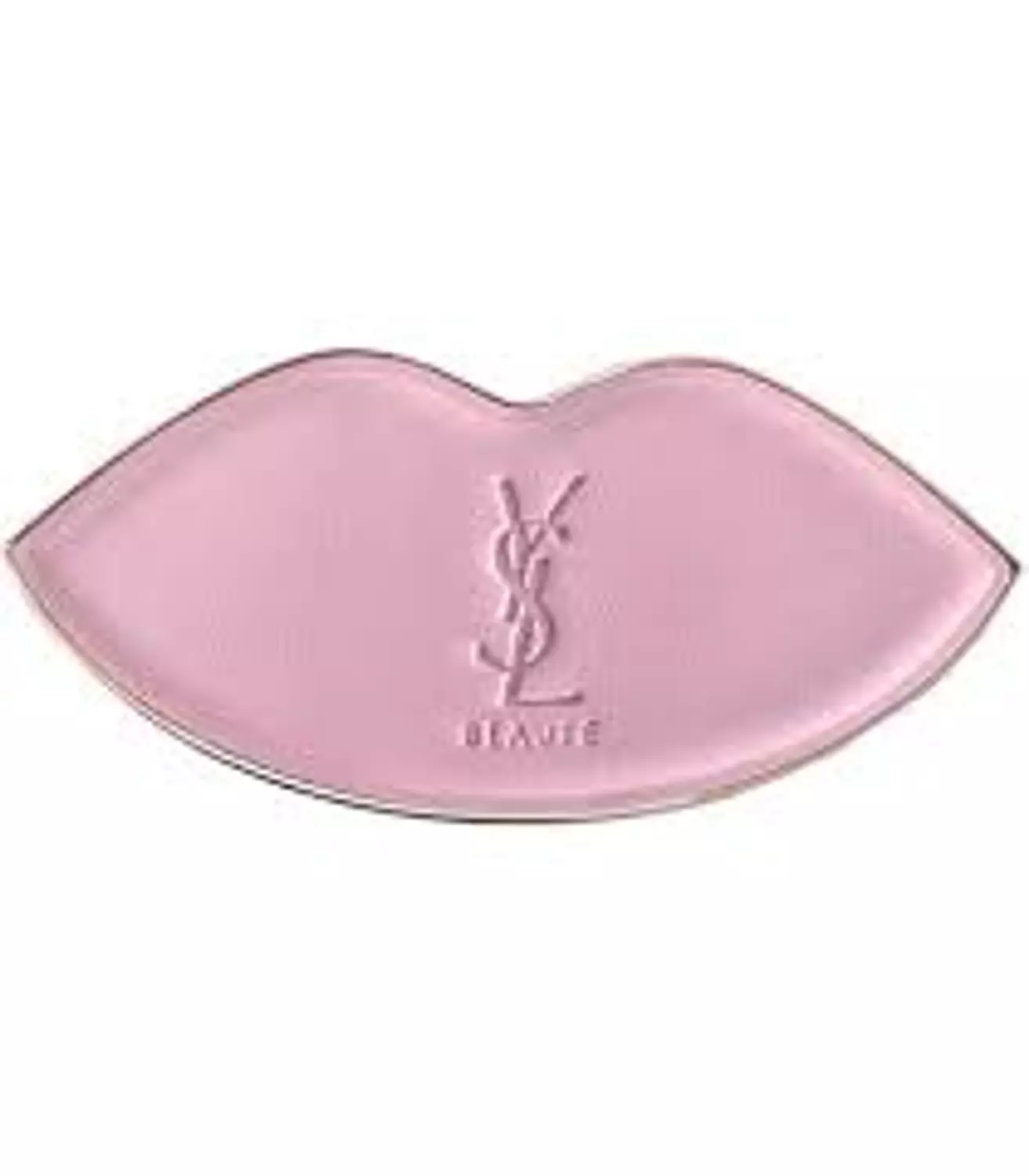 ysl beaute pink lip pocket mirror image