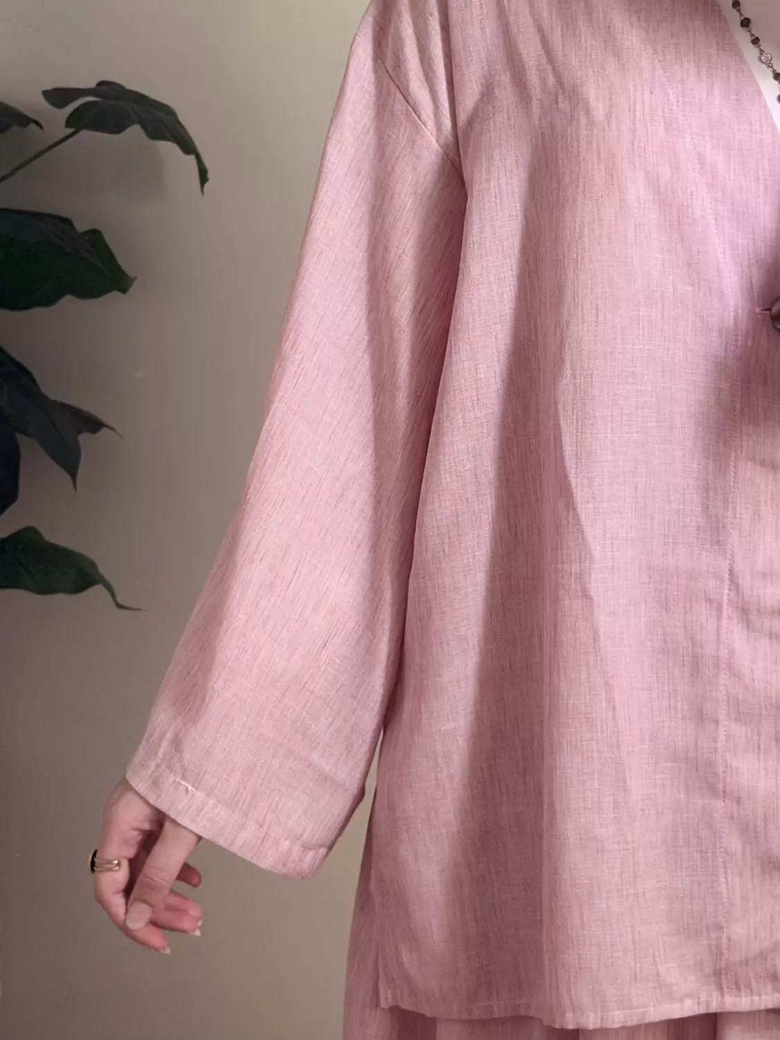Everyday Belted Blouse 🩷🩶  6