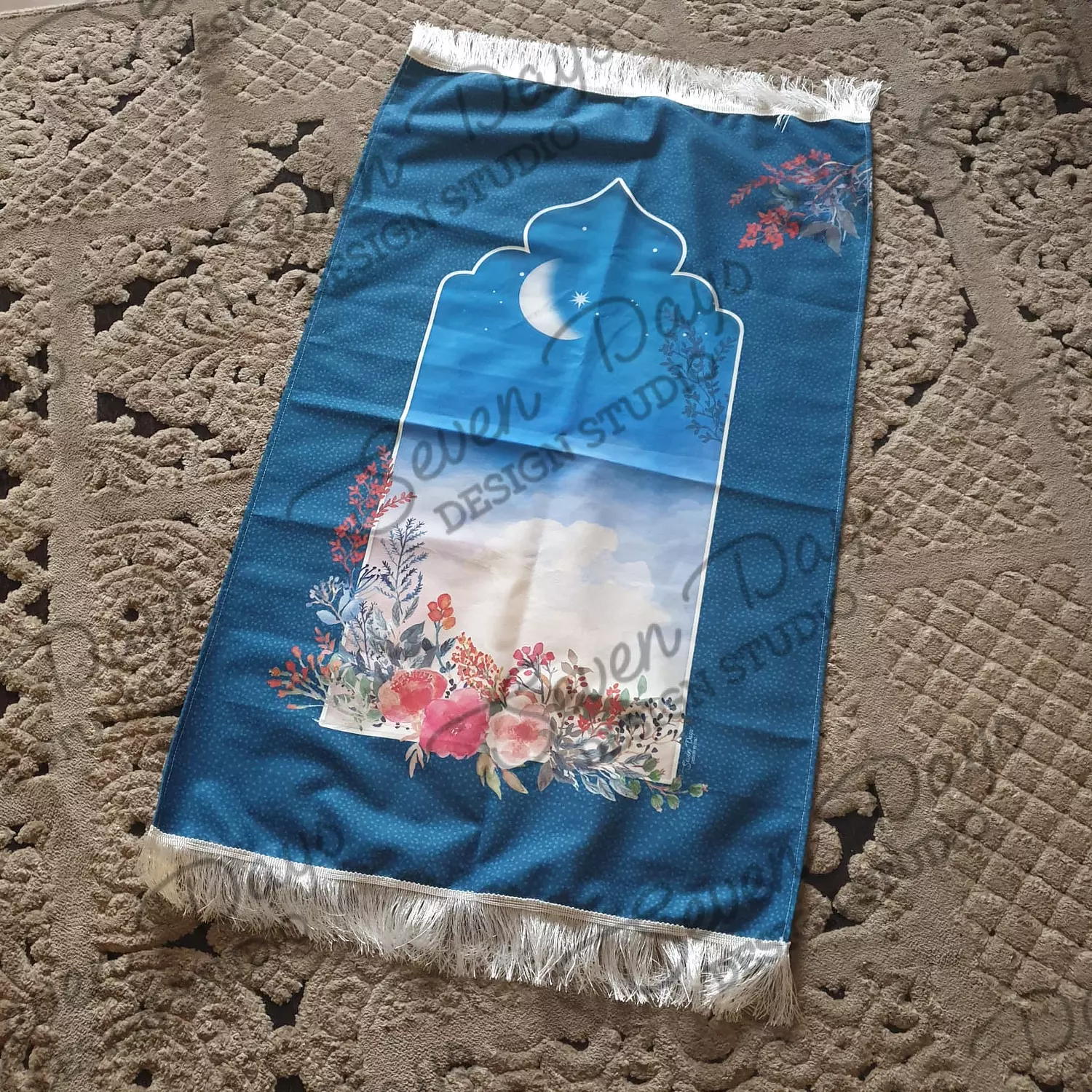Teal Prayer Mat