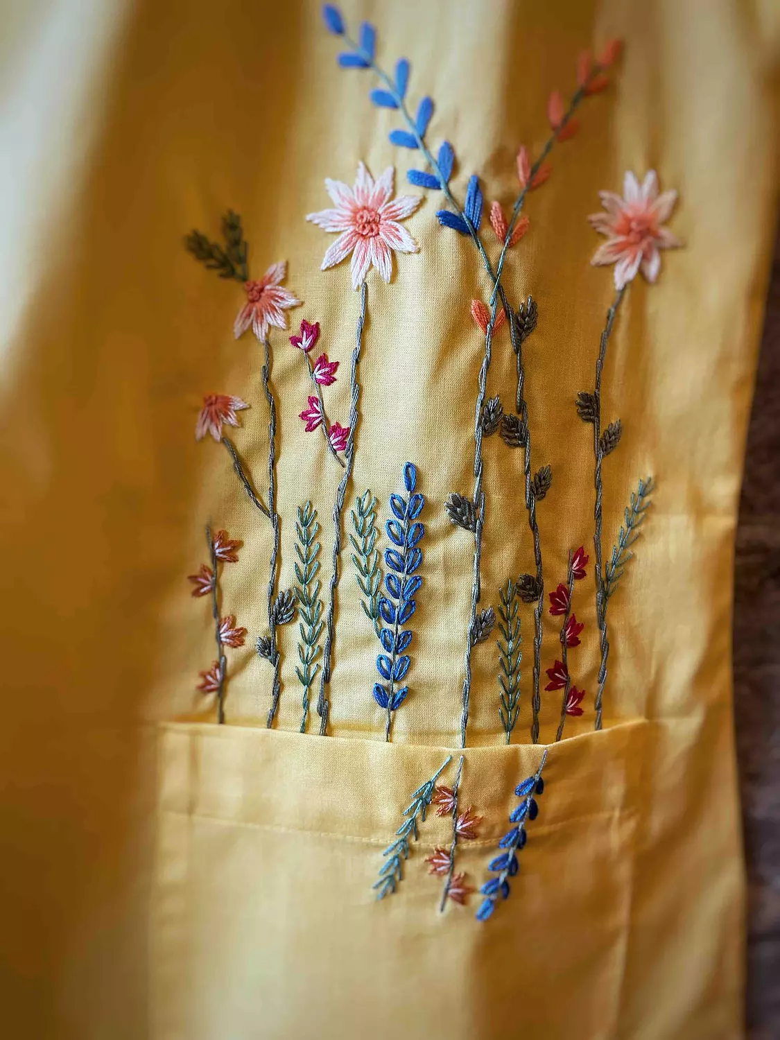 Cotton Poplin Flower Blossom  Dress  5
