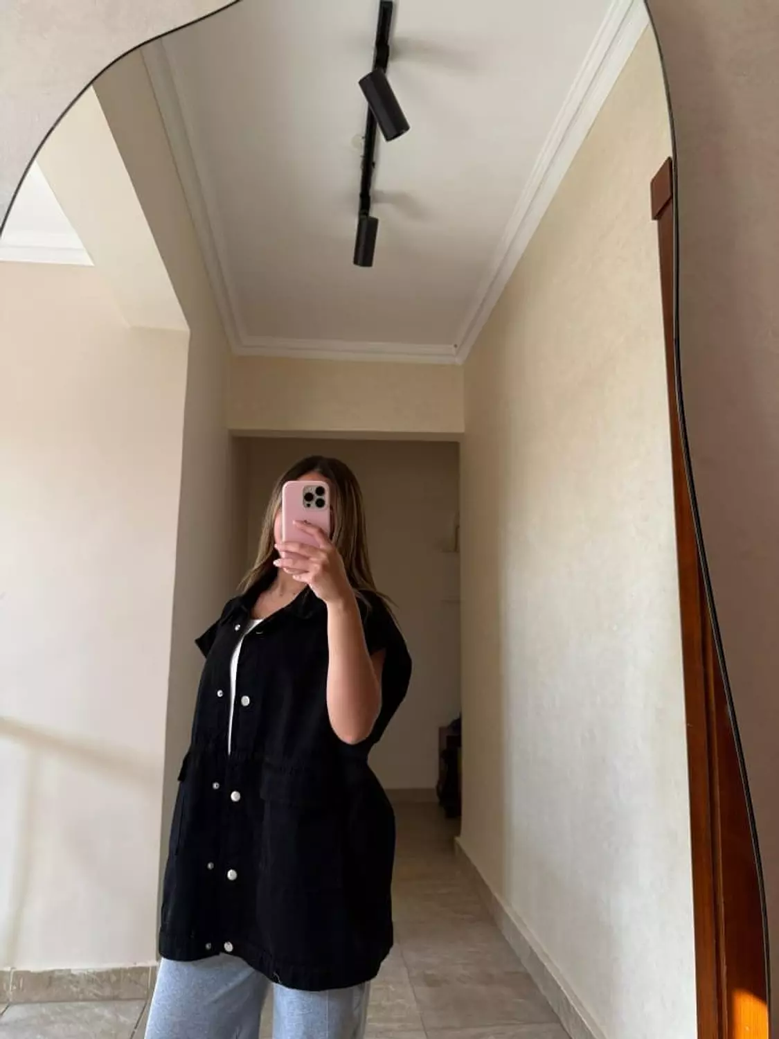 Long Gabardine Vest 5