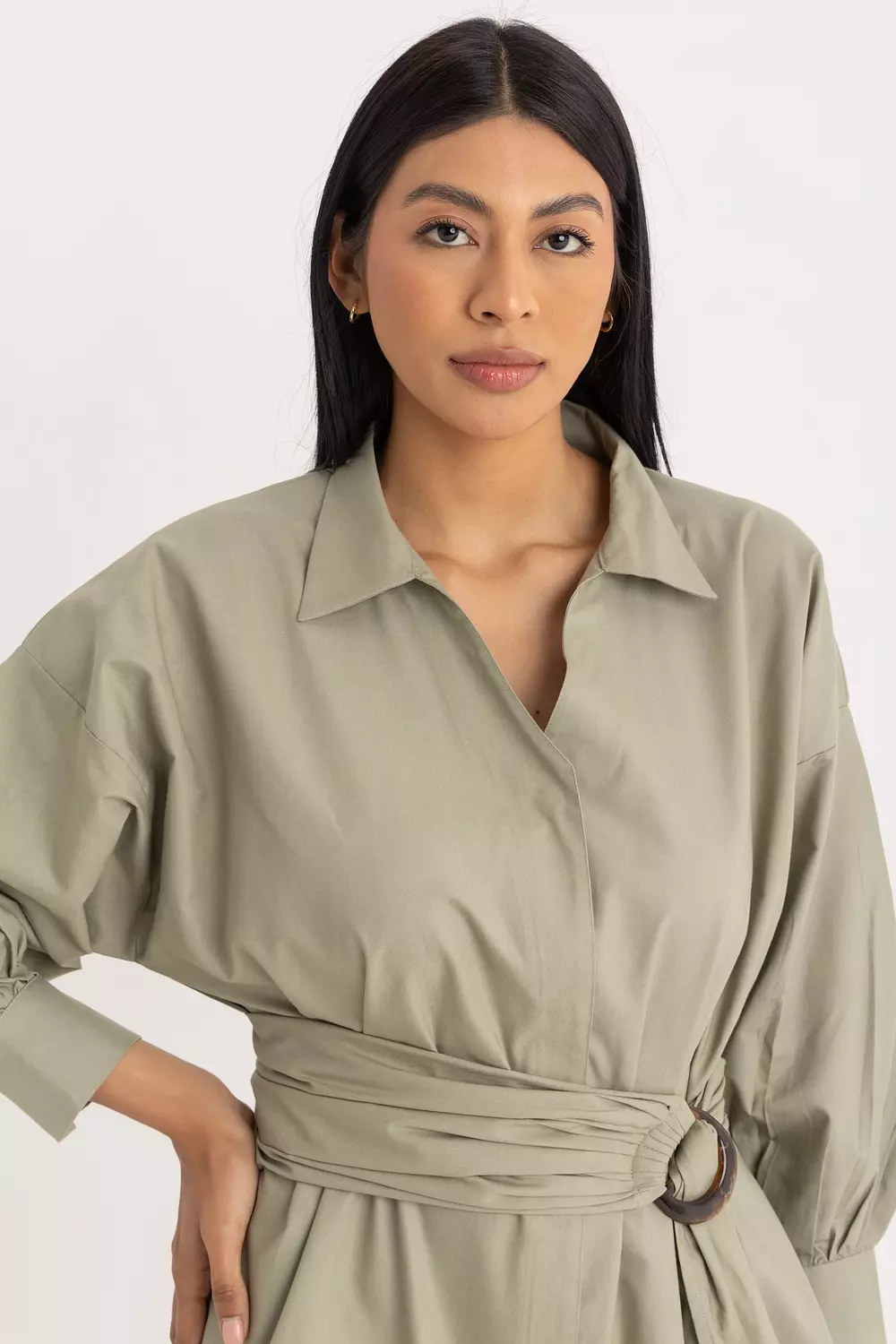 The Oxford Pola Shirt Dress 7