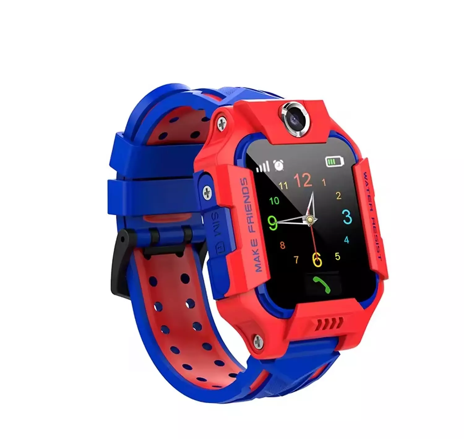 Z7PLUS Kids Smartwatch with GPS HD Screen Camera-Red  hover image