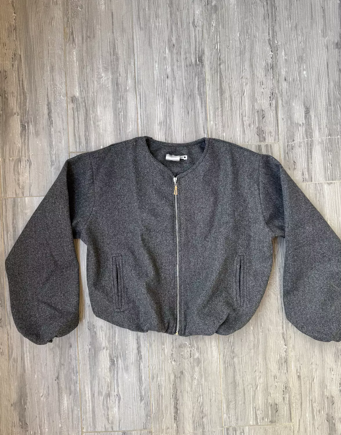 Bombered wool jacket 8