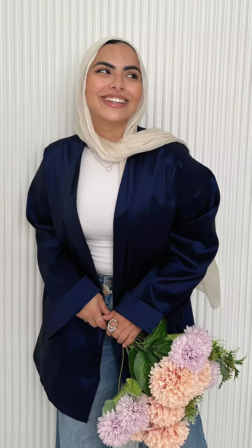 Mirelle Cardigan In Navy Blue  1