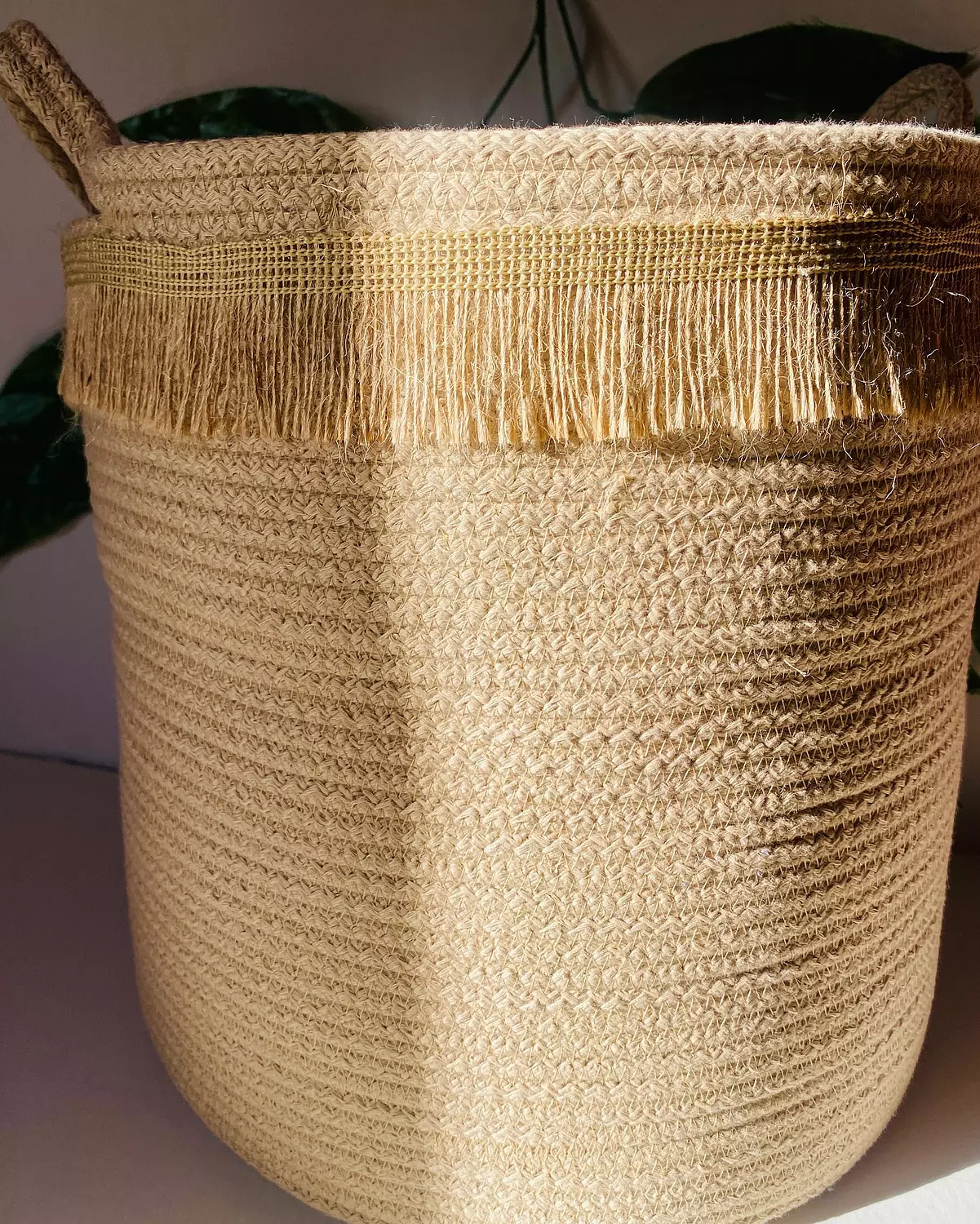 Jute Decoration Basket image