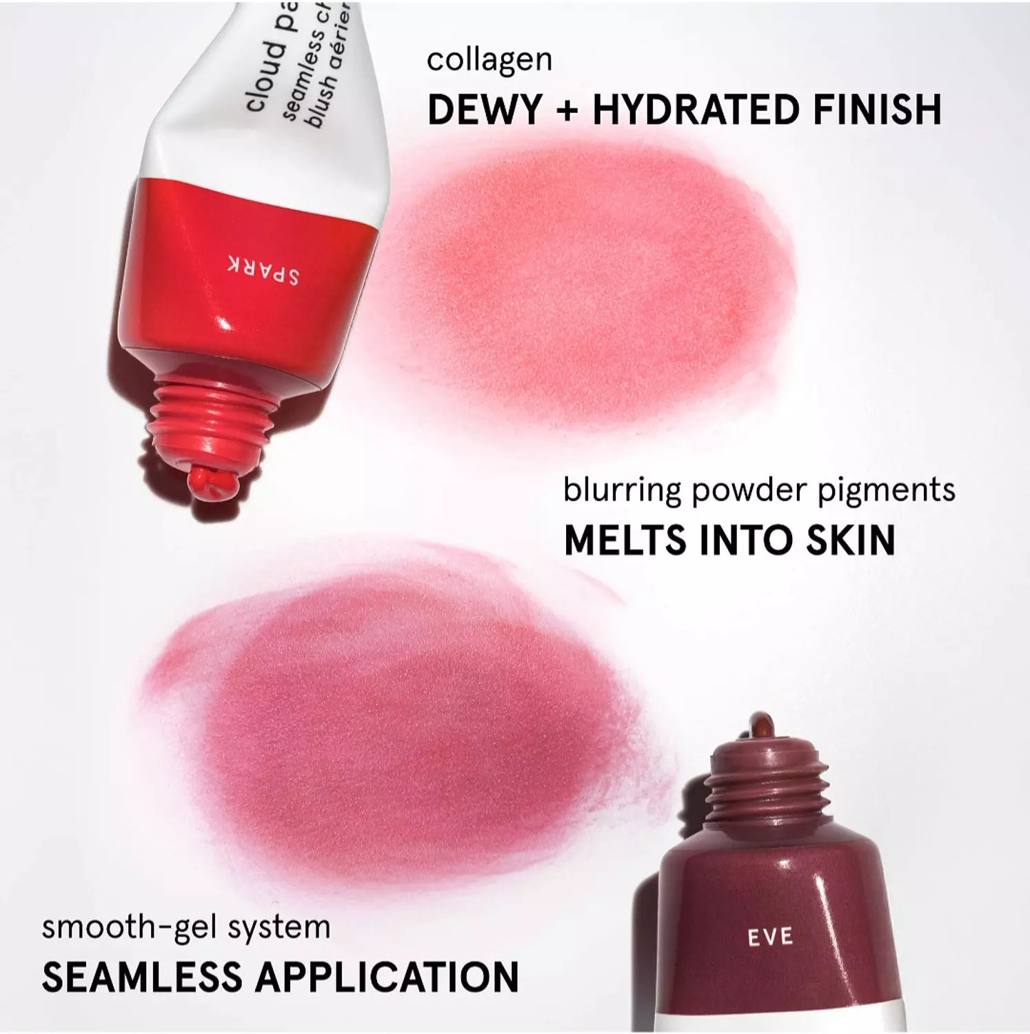 Glossier  Mini Cloud Paint Blush Trio 5
