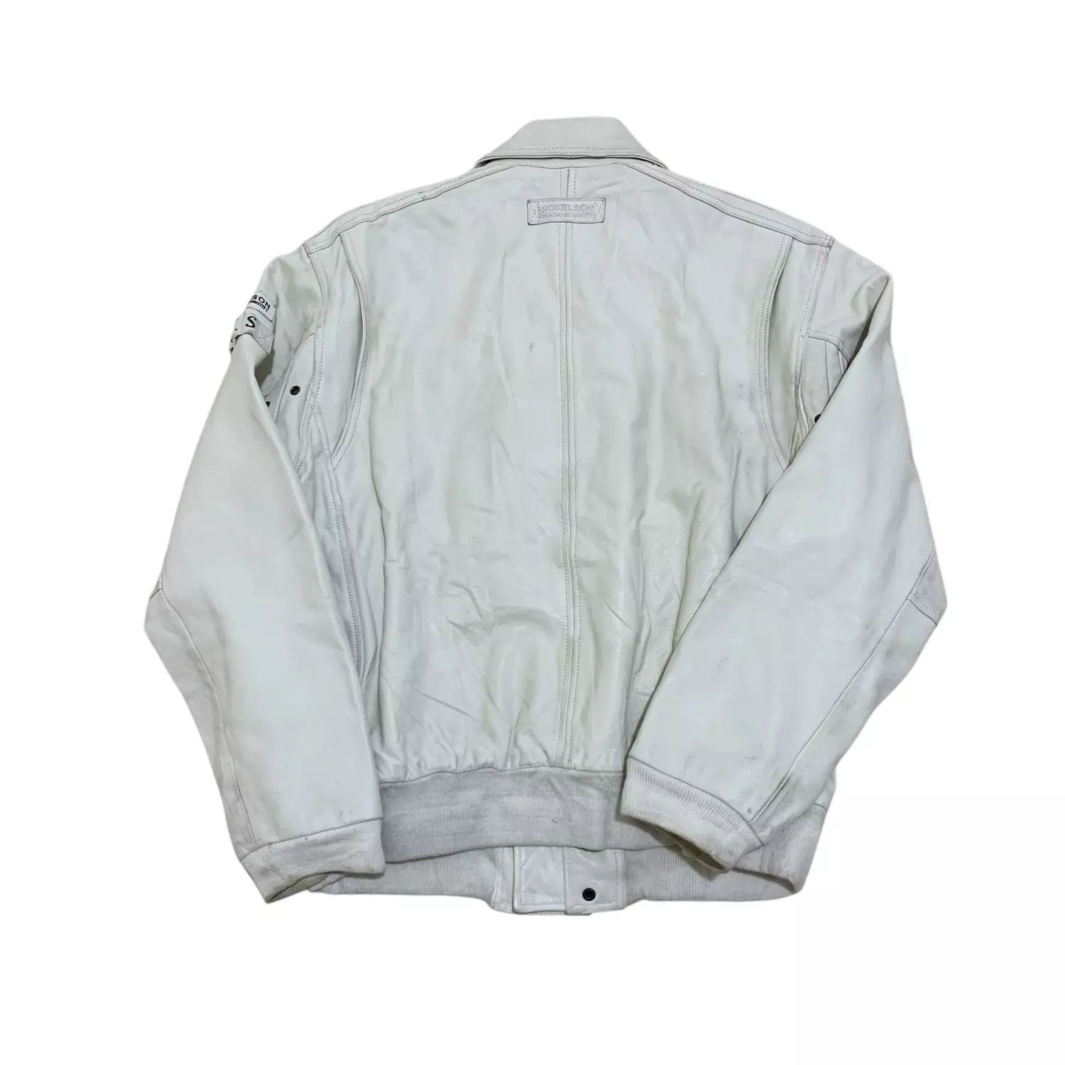 Vtg Nickerson Flight Leather Jacket  2