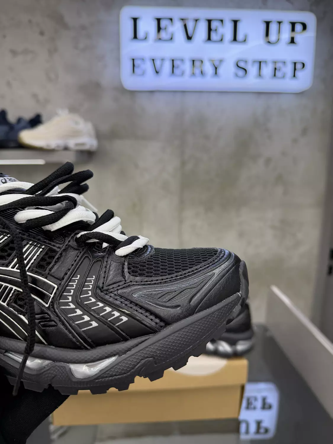 Asics kayano 14 black pure silver  3