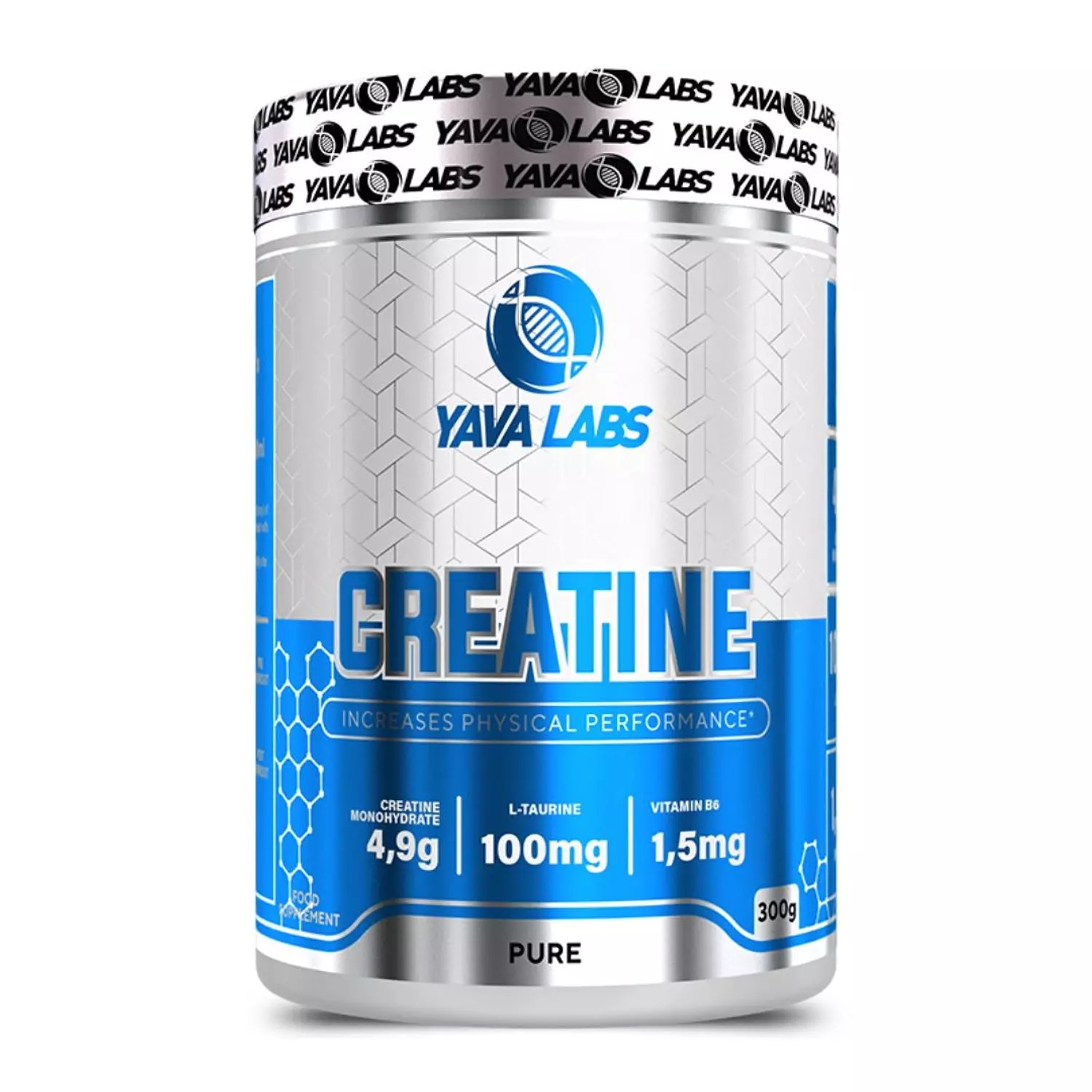 Yava Labs Creatine + Taurine – 300g for Muscle Power & Performance