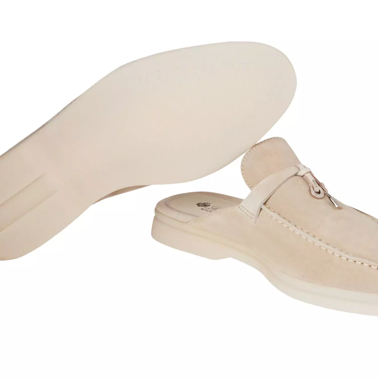 Loro piana Babouche Charms Walk Loafer 'Linen' 5