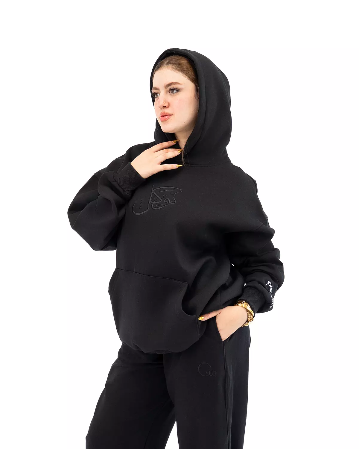 TAWAKKUL Hoodie _ Black 3