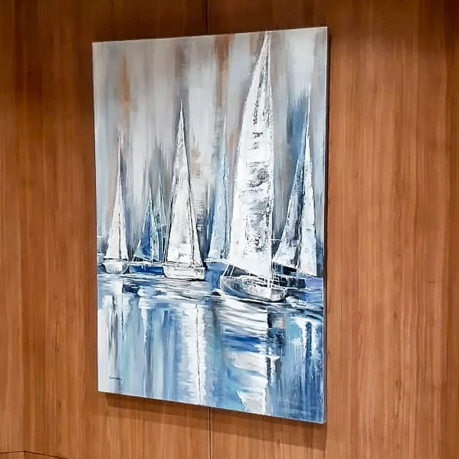 <h4 style="text-align: center">Size: 120X80 CM</h4><h4 style="text-align: center">Aklet Samak restaurant</h4>