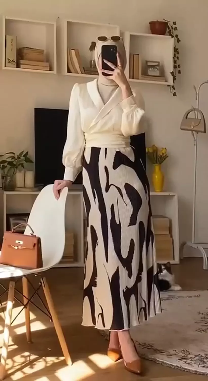 Printed skirt 🎀 1