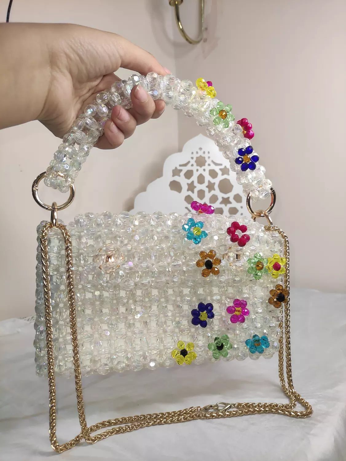 ShimmerPetal Luxe Bag image