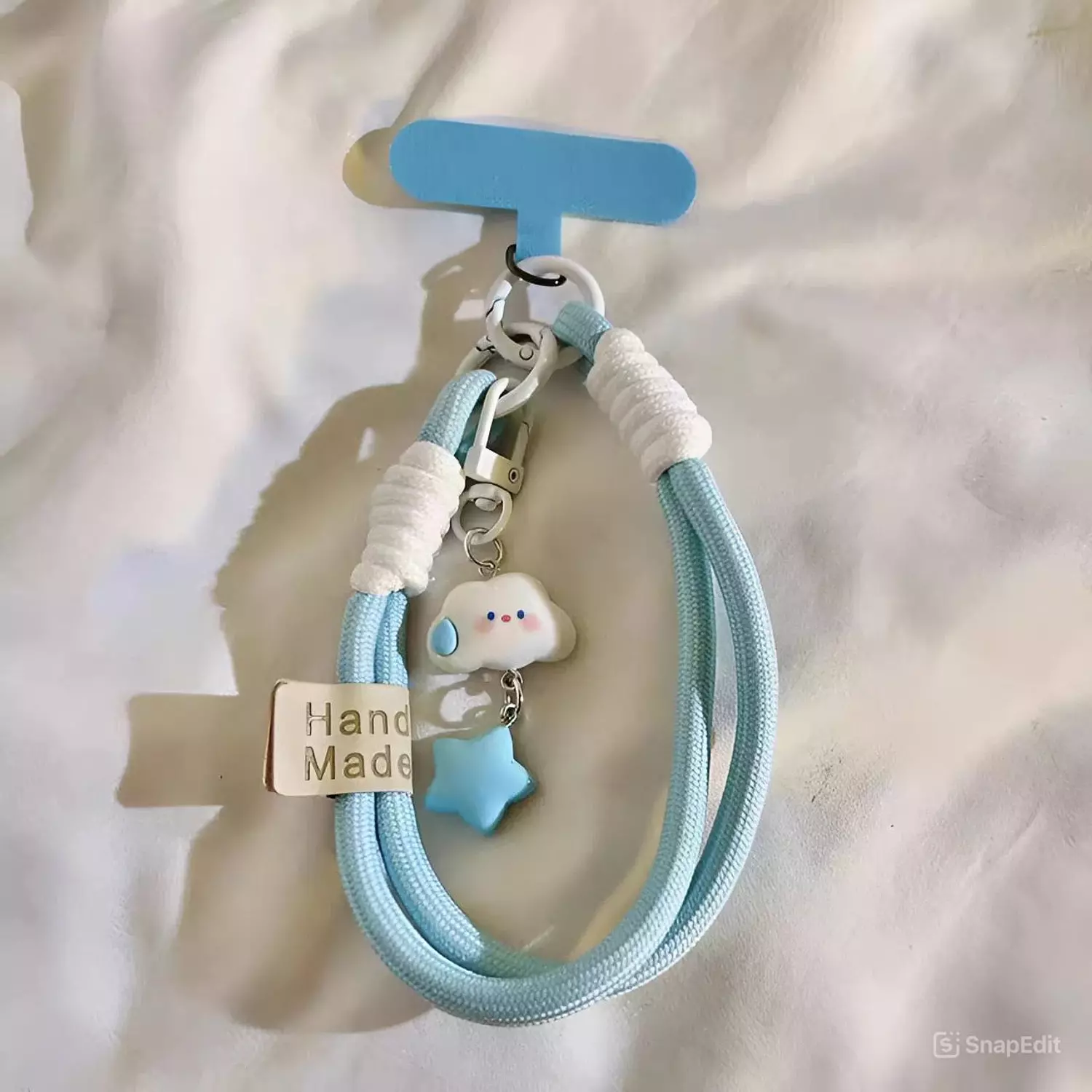 Cloud phone strap image