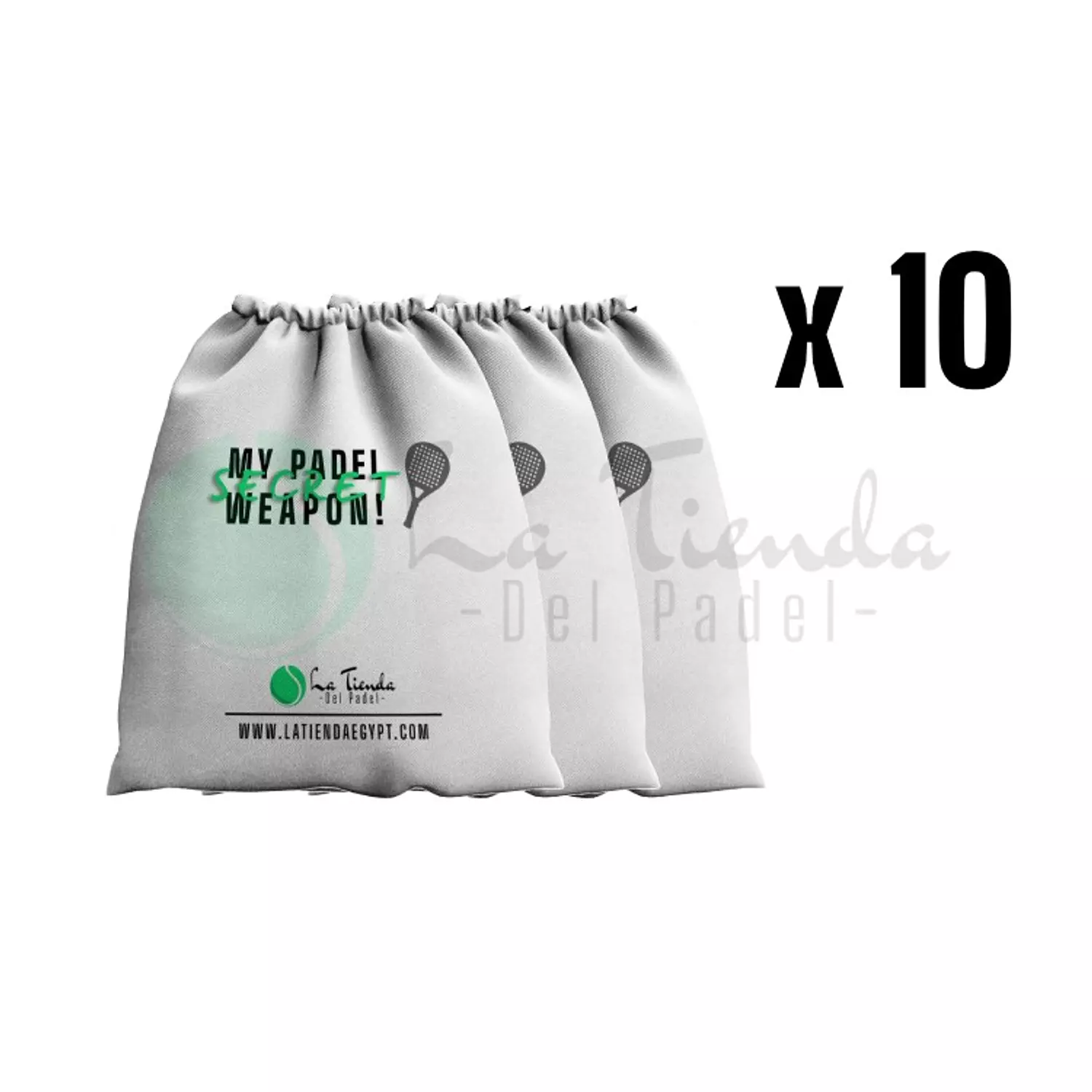 La Tienda Fabric Pouch - Pack of 10 image