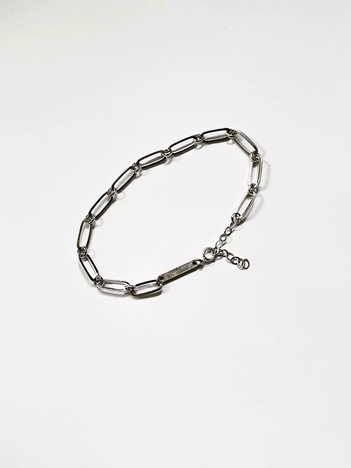 Silver Current Bracelet  2