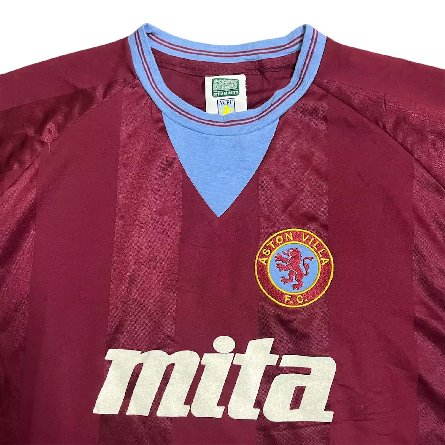 ASTON VILLA 1983-85 SCORE DRAW HOME SHIRT 1