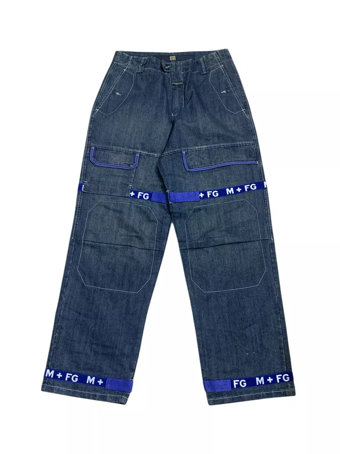 VTG MARITHÉ FRANÇOIS GIRBAUD BAGGY JEANS image