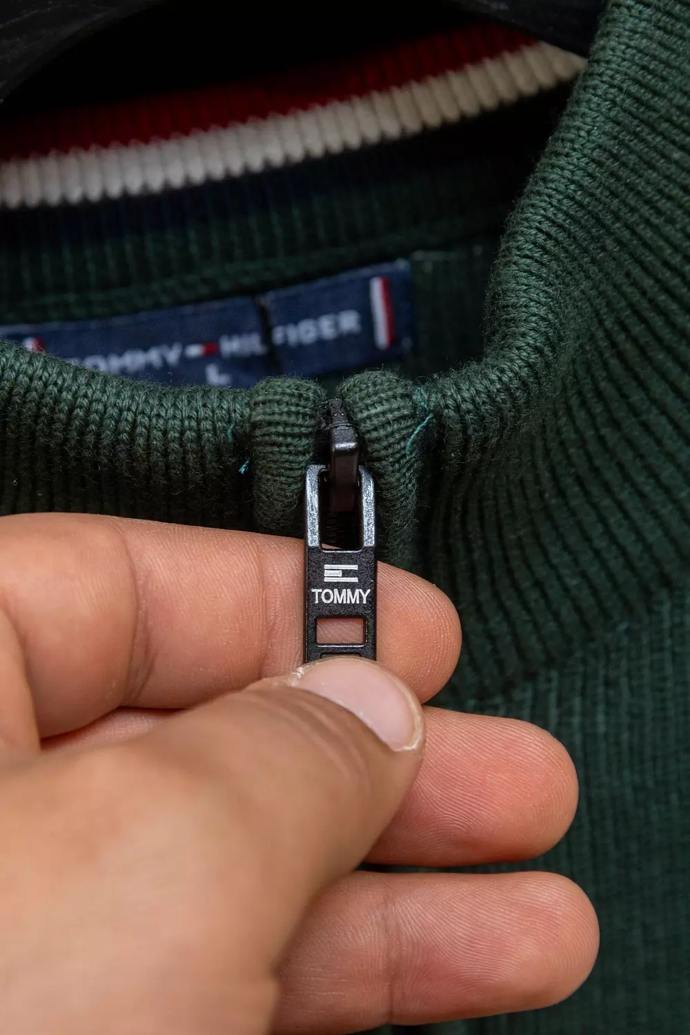 TOMMY QUARTER ZIPPER / 1548 6