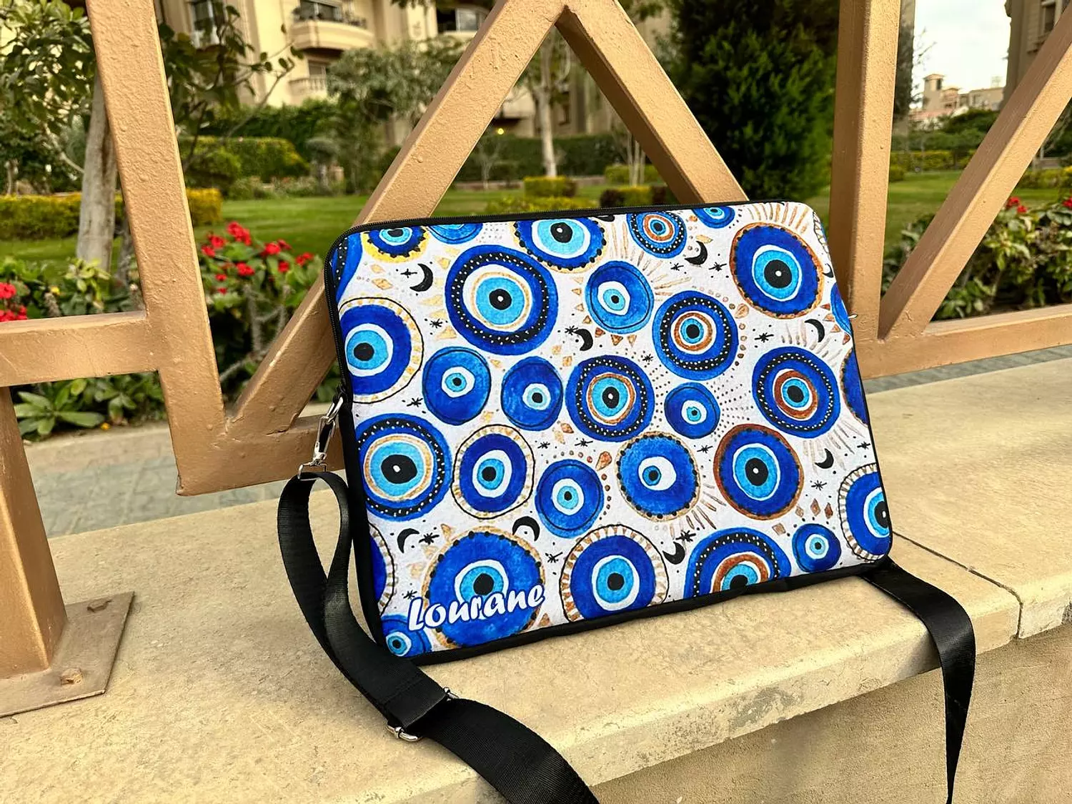 Evil Eye Laptop Sleeve 4