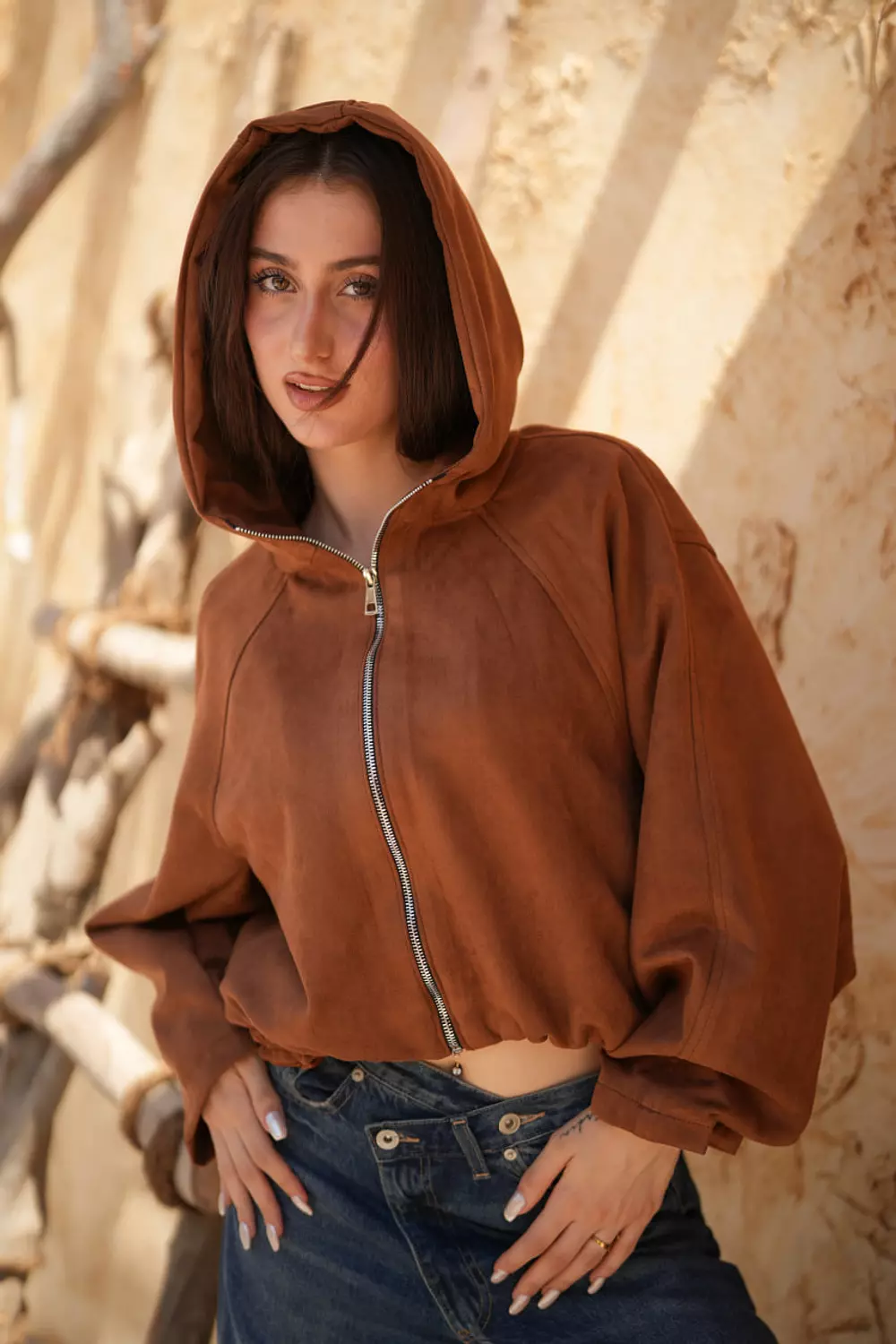 suede jacket frasha 9