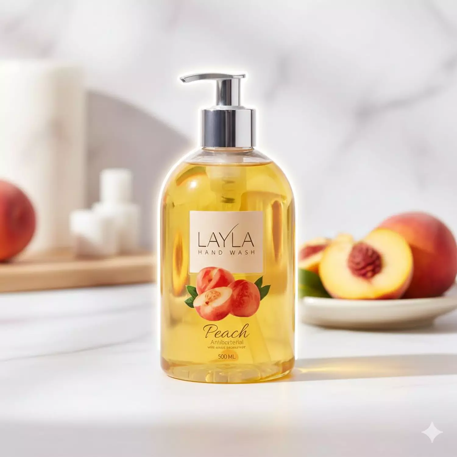 Layla Hand Wash with Peach 1