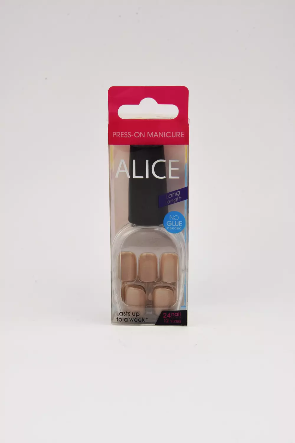 Brown Caramel Fake Nails image
