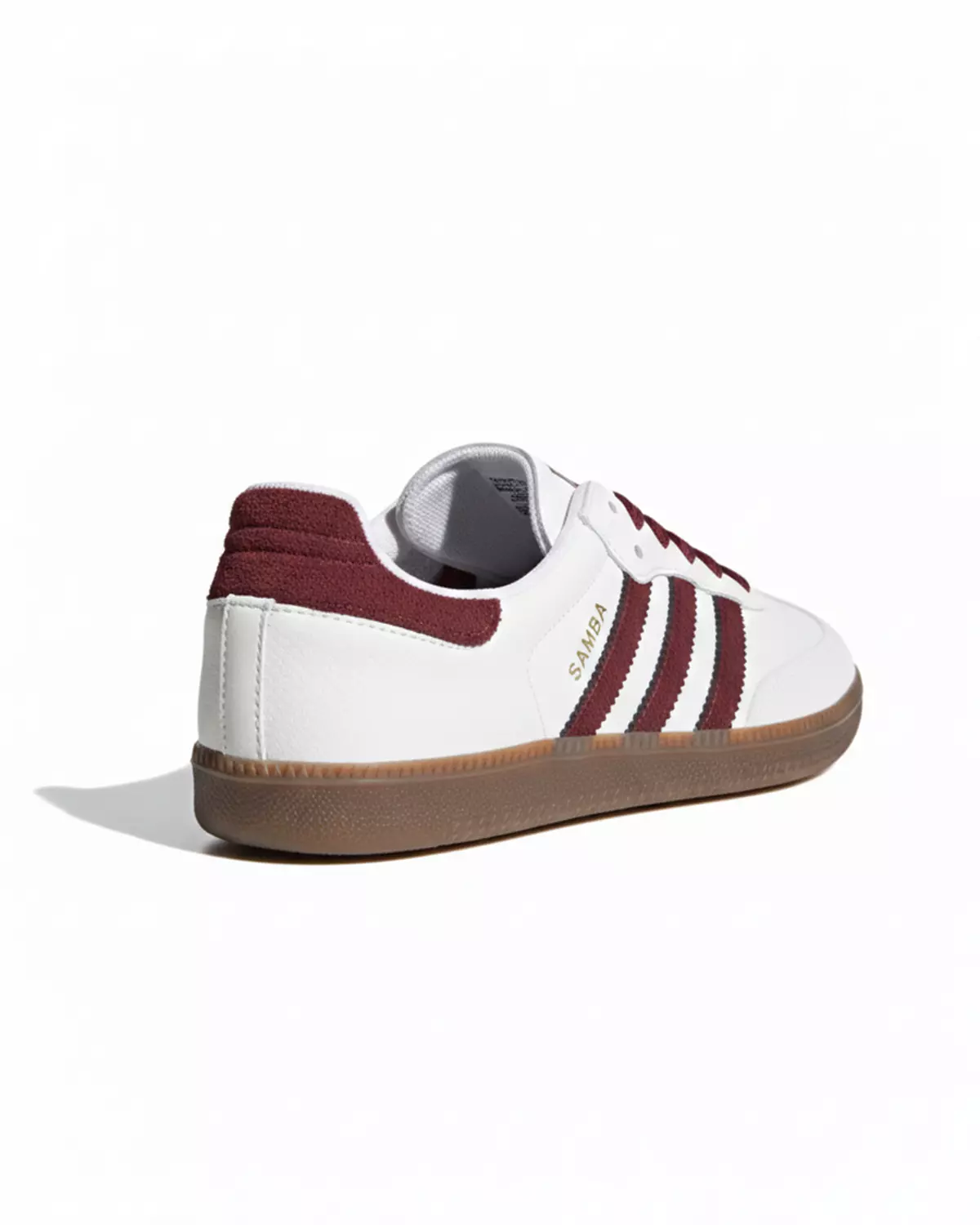 adidas samba shoes for women - white Burgundy 2