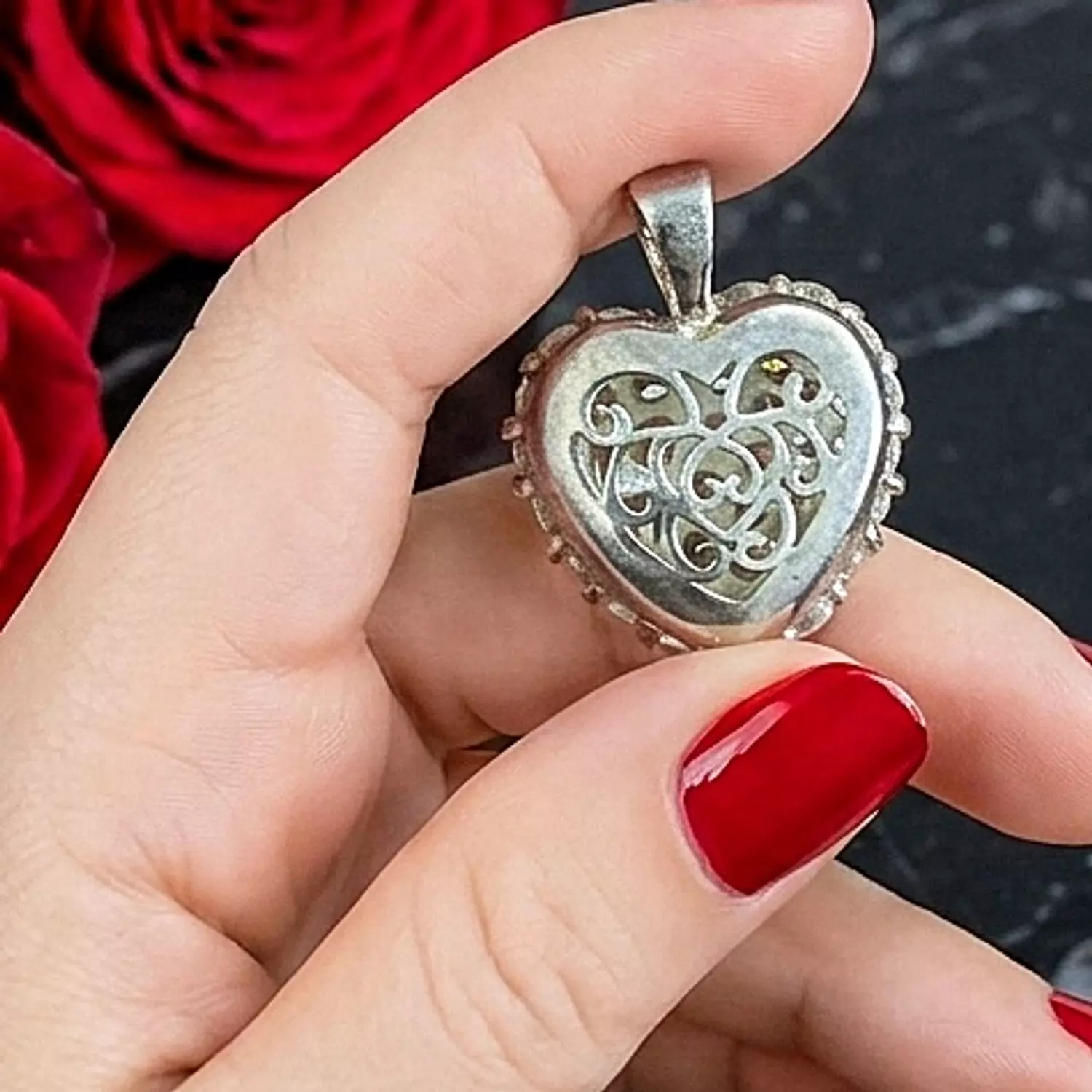3D heart pendant 1