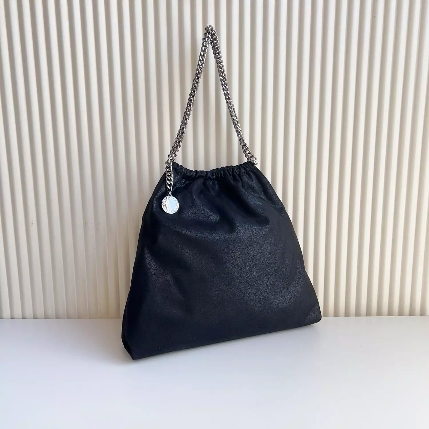 STELLA MCCARTNEY  Falabella Chain Shoulder Bag - Black hover image