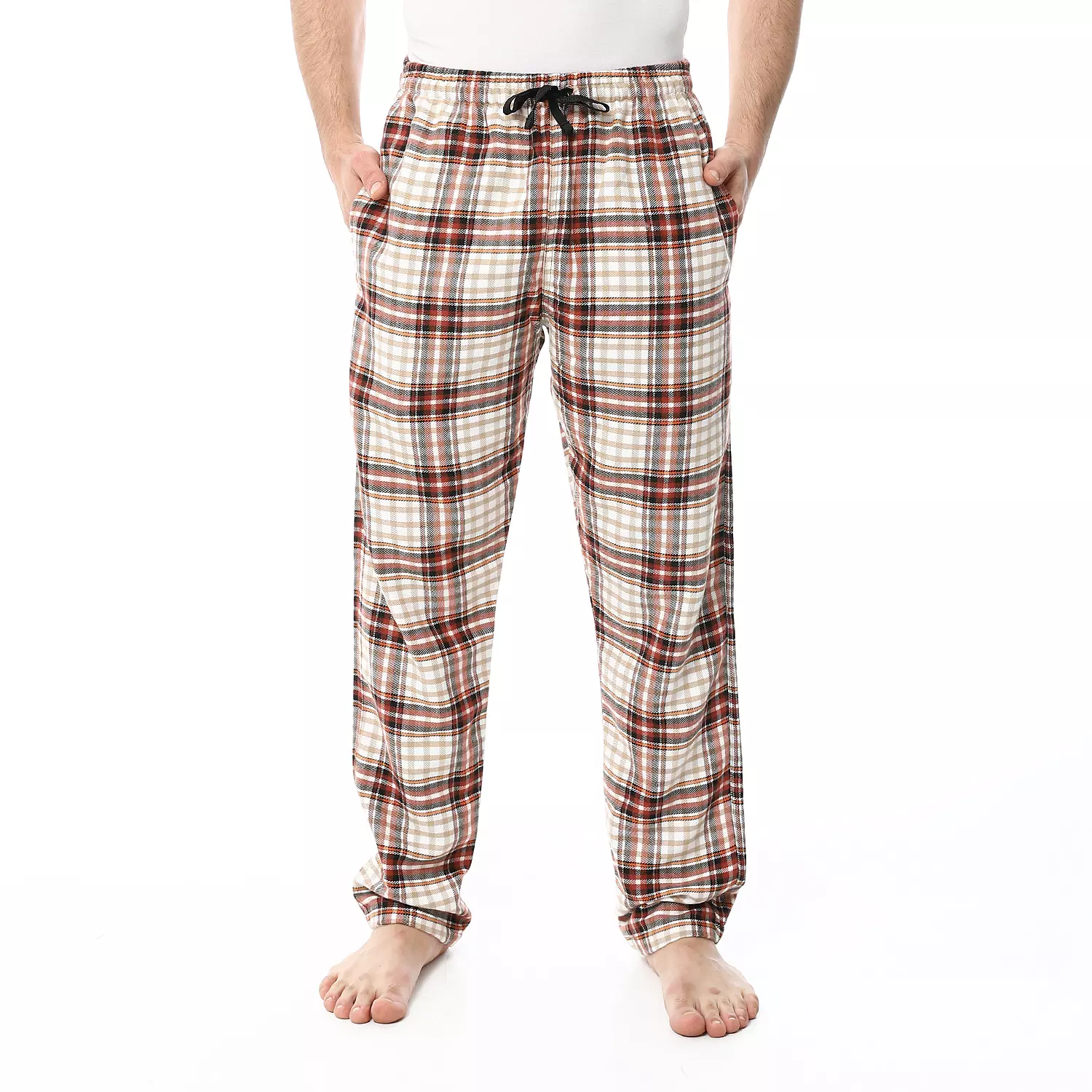 Shorto Winter Check Pants -  Black * Red * Beige - 4045 - 7 image