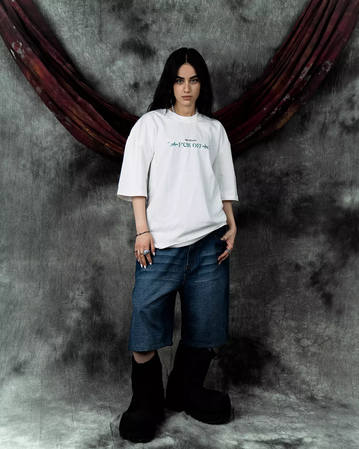 F*CK OFF Oversized T-Shirt image