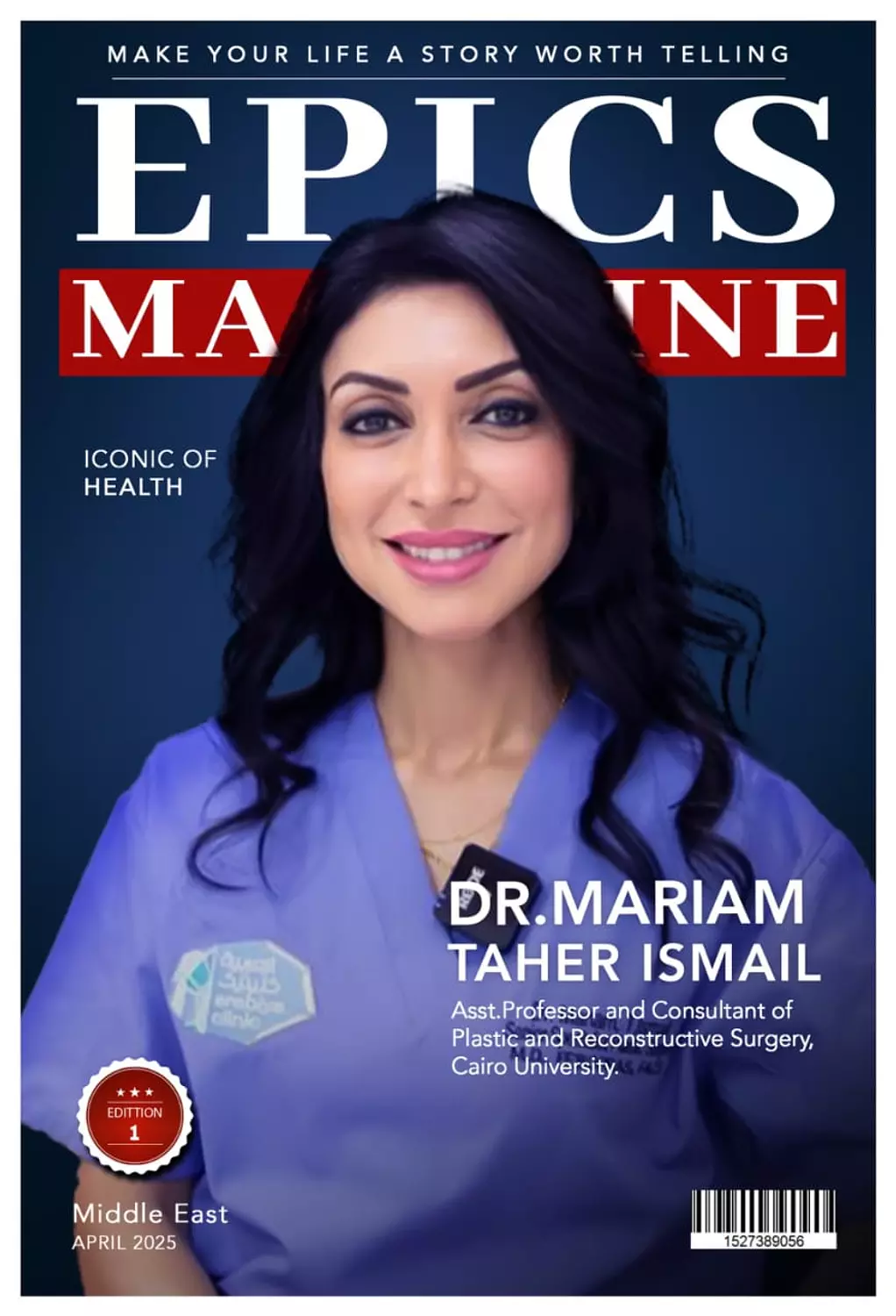 <p>🌐 Prof.Mariam Taher Ismail (story)_ Asst. Professor and Consultant of Plastic and Reconstructive Surgery, Cairo University.</p>