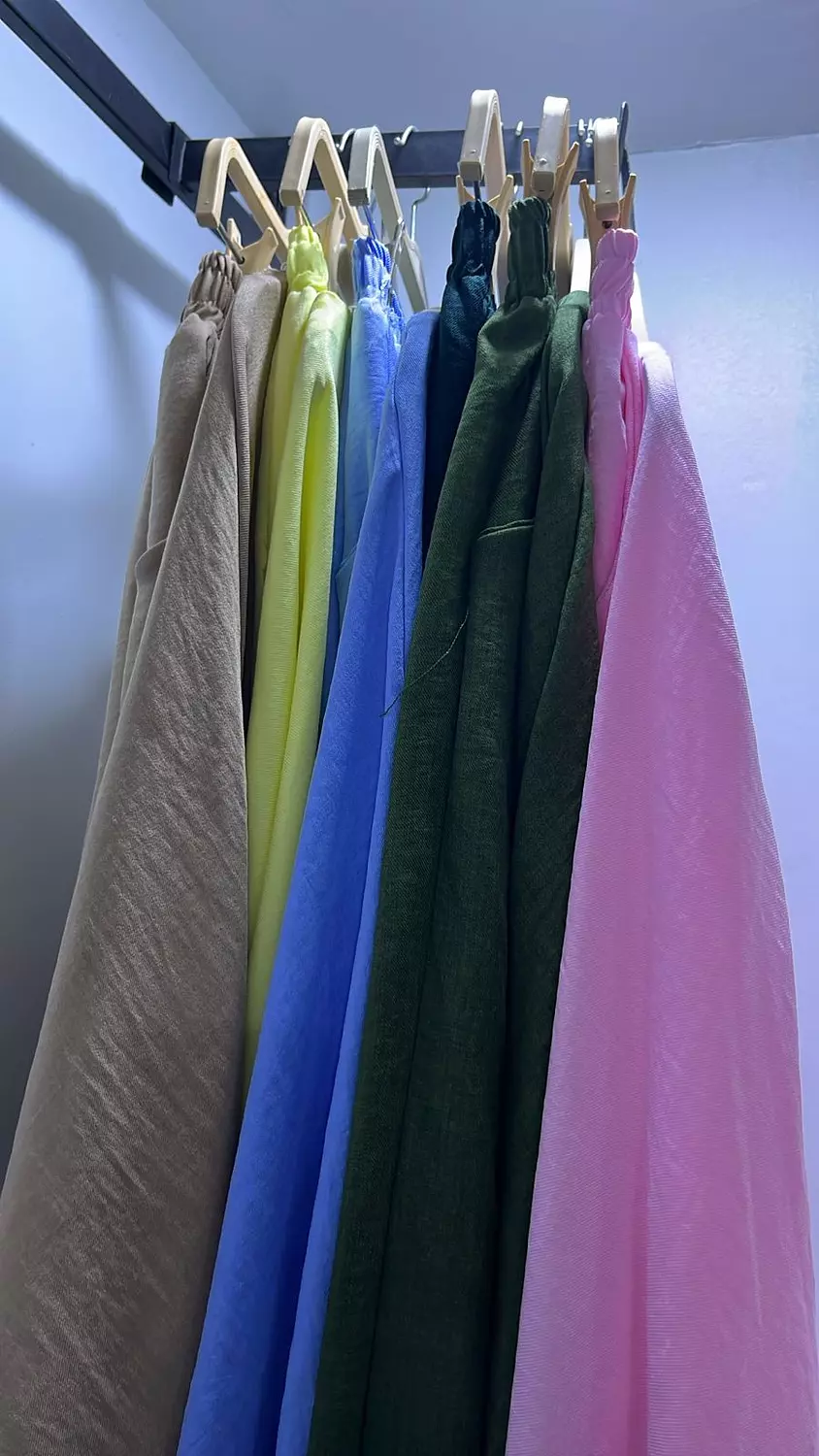 Flowing Linen Pant Set with Draped Tunic 2