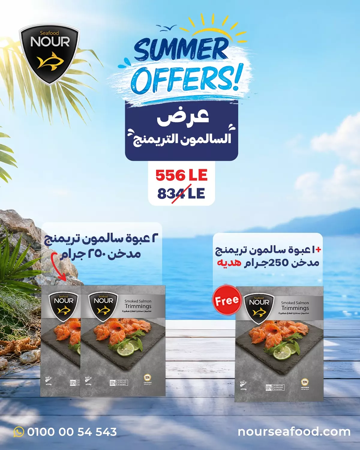 Norwegian Smoked Salmon Trimmings Offer(Frozen Or Fresh) image