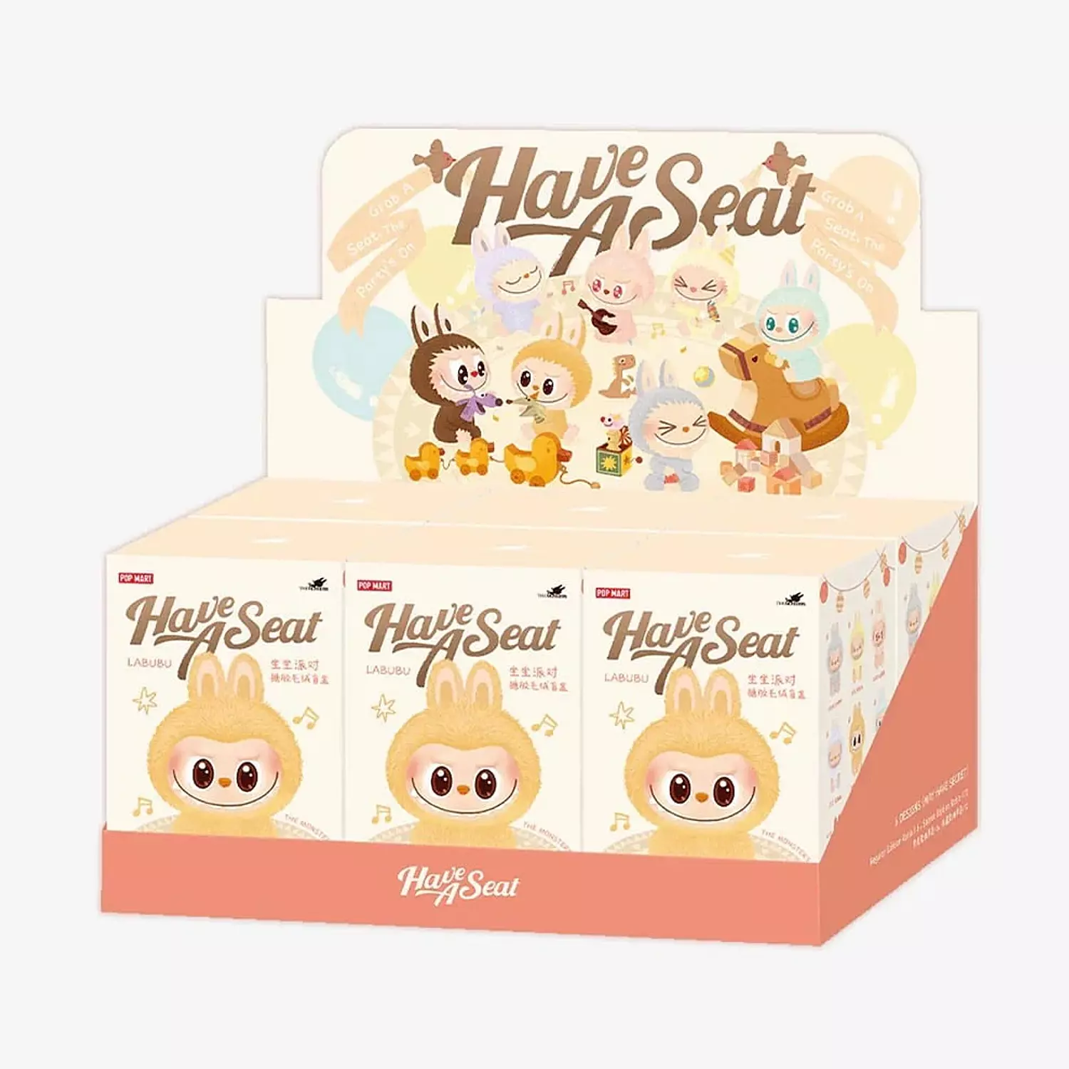 Pop Mart Labubu The Monsters Have A Seat Vinyl Face (Blind Box) 2