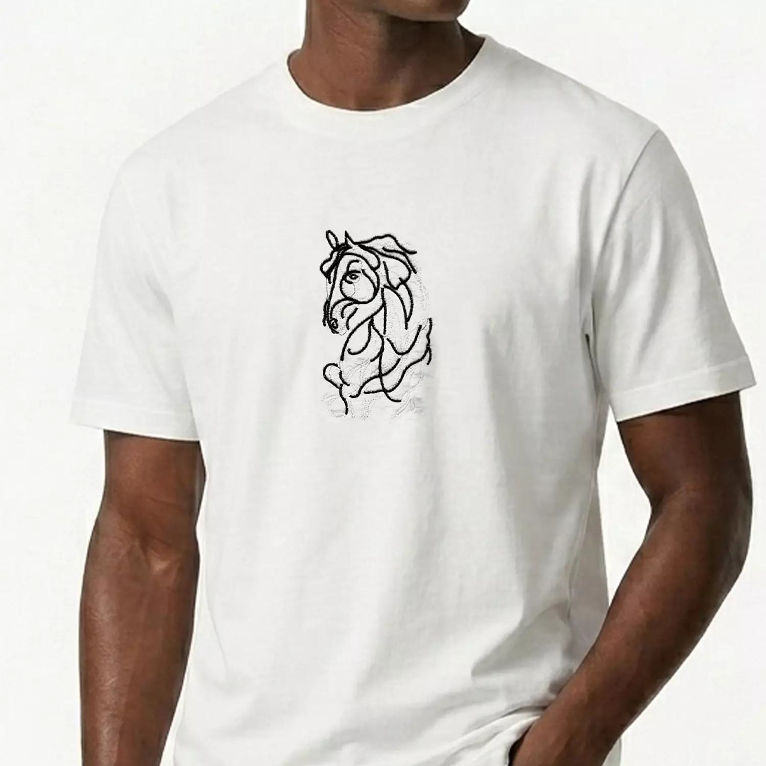 Tshirt Hermes Horse 1