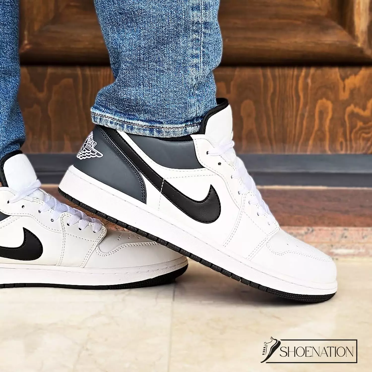 Air Jordan 1 Low (GS) "White Grey" 1
