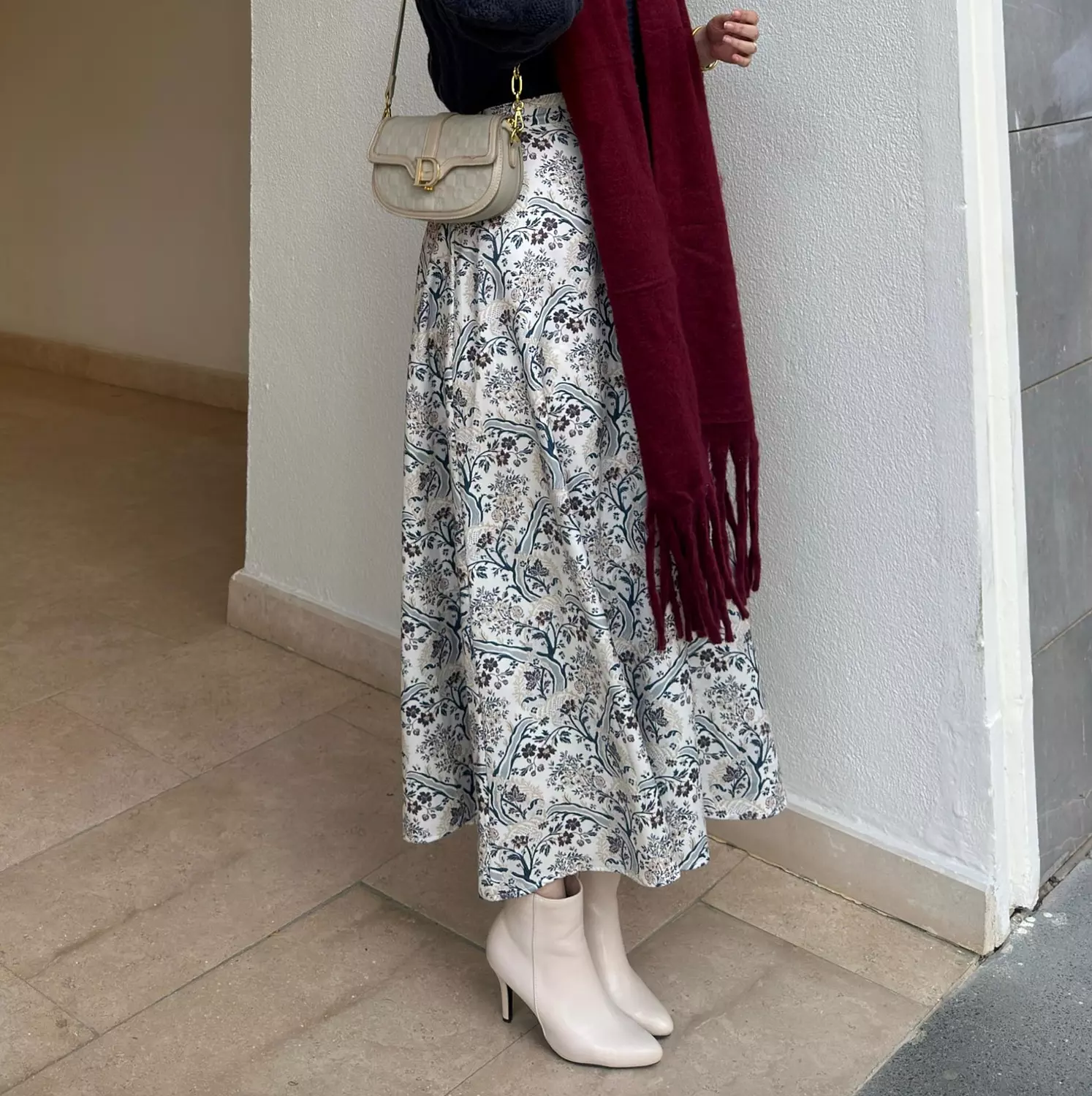 Gray skirt hover image