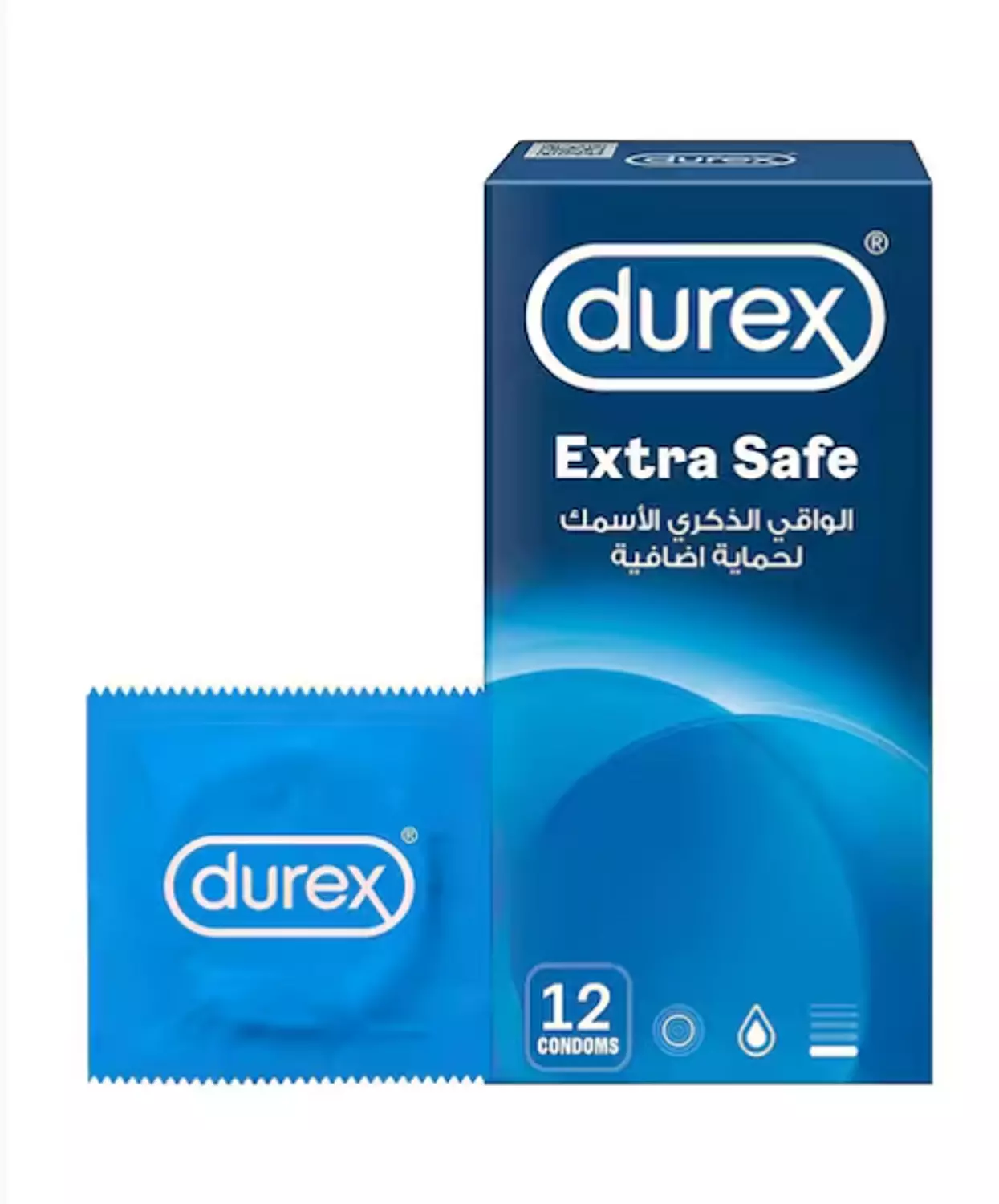 DUREX CONDOM EXTRA SAFE 12 PCS image