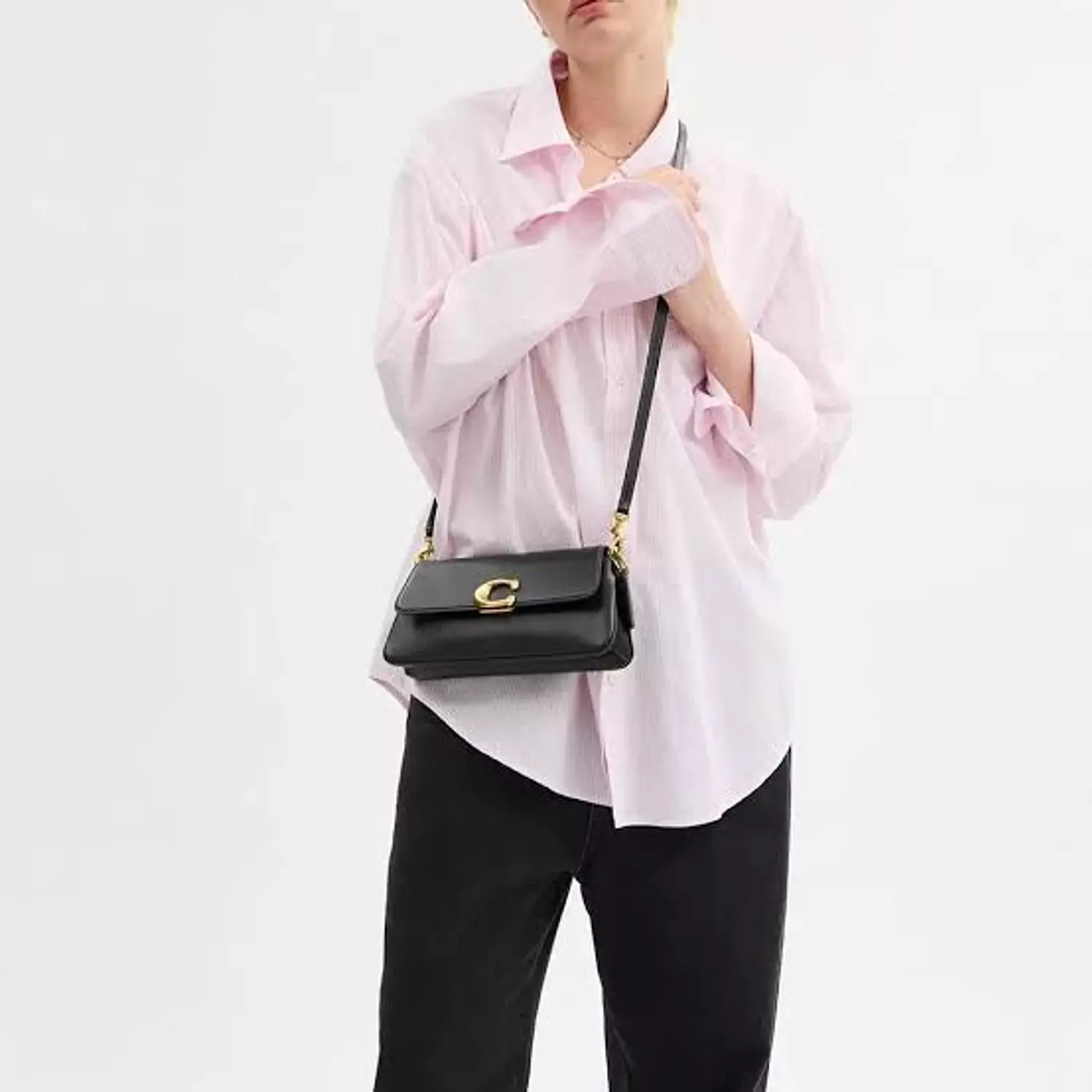 Coach Jet Shoulder Bag in black 2