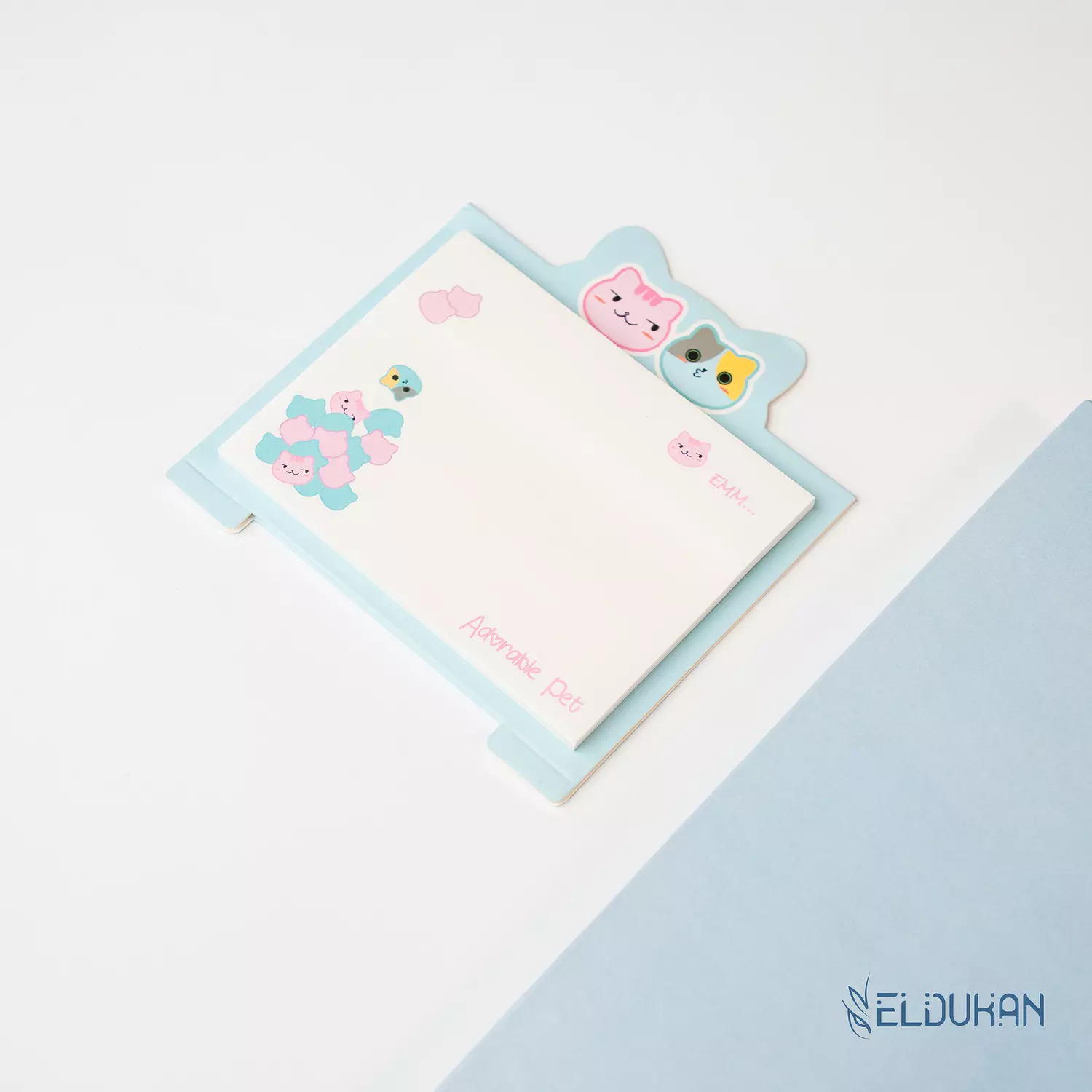 Adorable pet sticky note image