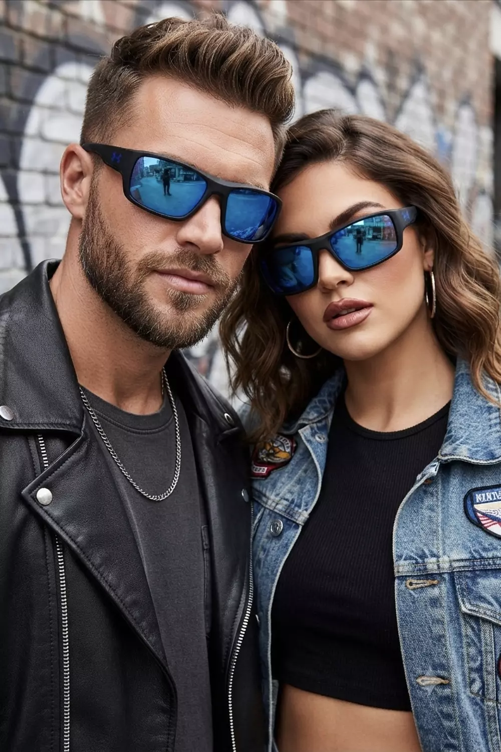 Apex Blue Mirror Performance Shades 8