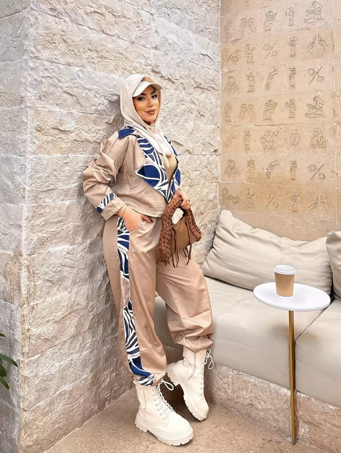 Beige Waterproof Suit (coat)   4