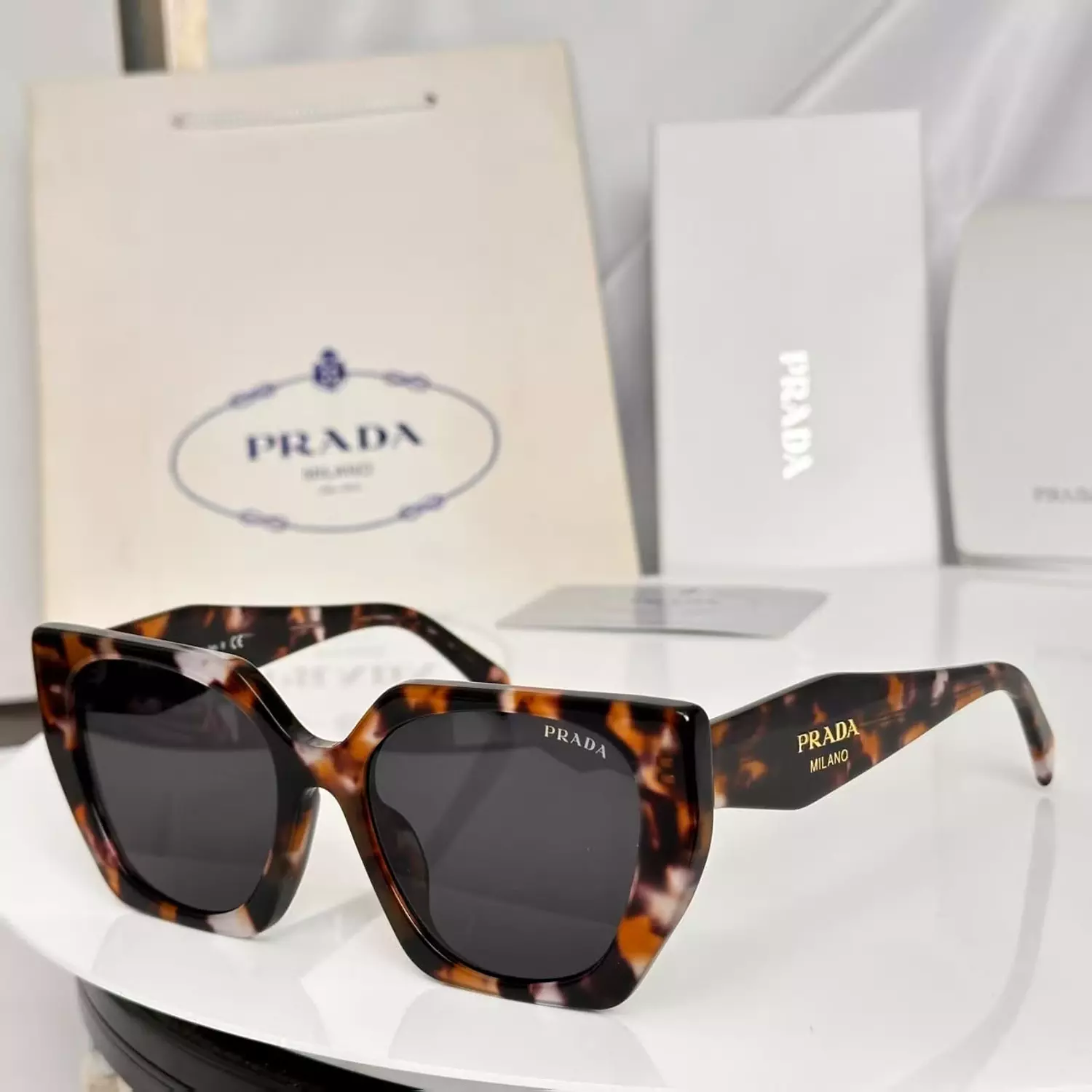 Prada glass image